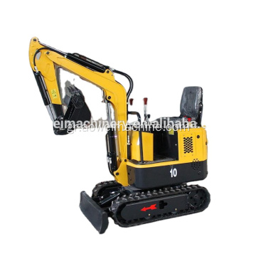 1 Ton Backhoe Bucket Hydraulic Rubber Track Crawler ηλεκτρικός μίνι εκσκαφέας